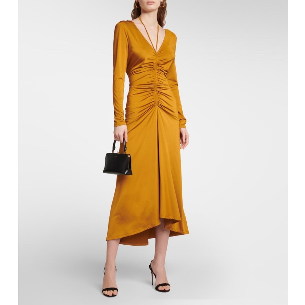 VERONICA BEARD: Gilbert Ruched Long Sleeve Dress (NWOT)